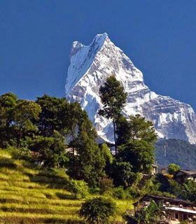 Poon hill trek in summer time