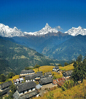 Annapurna view dhampus hill