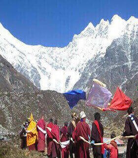 langtang treks in christmas