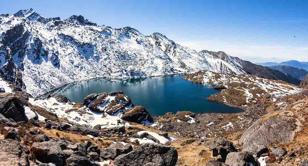 Langtang panorama trekking