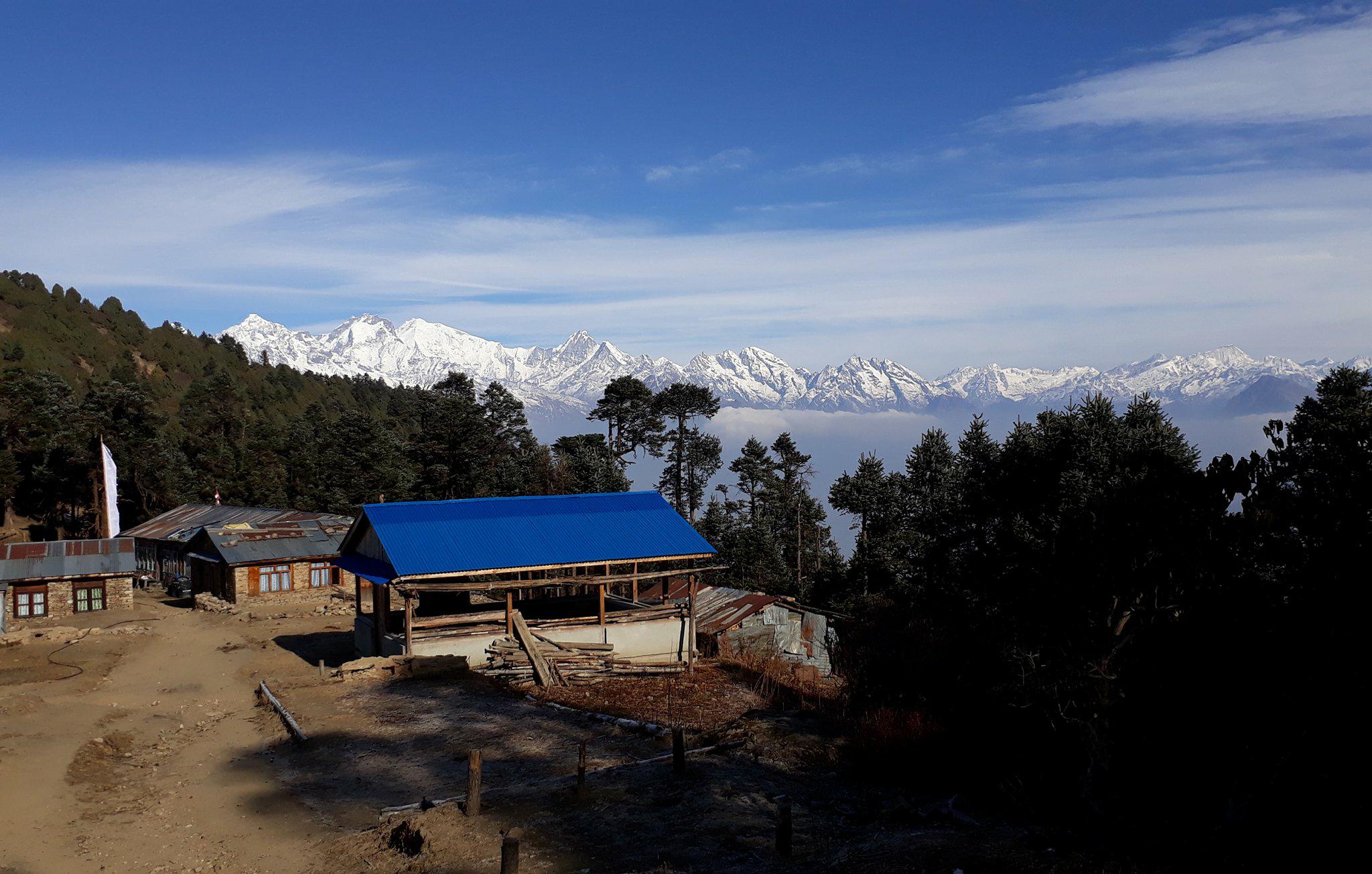 Langtang panorama trek cost