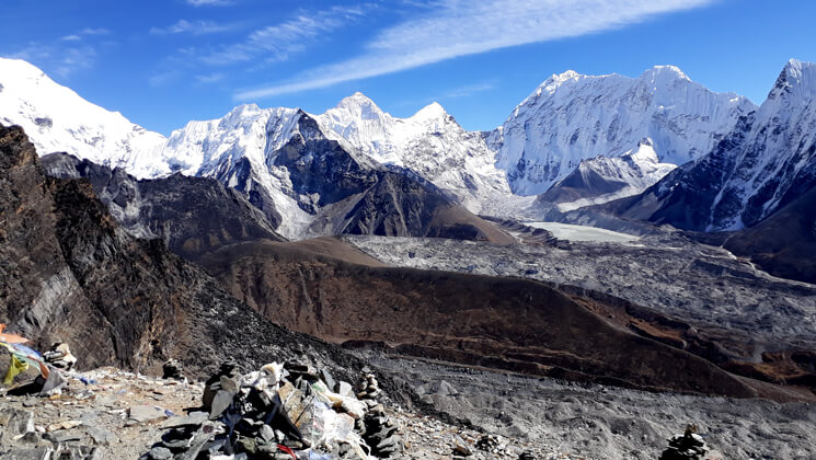  Everest base camp - Chola pass - Gokyo valley hikes