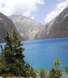 Phoksundo lake monsoon trek