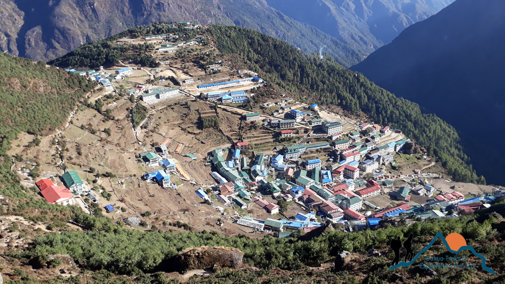 Namche bazaar, Everest