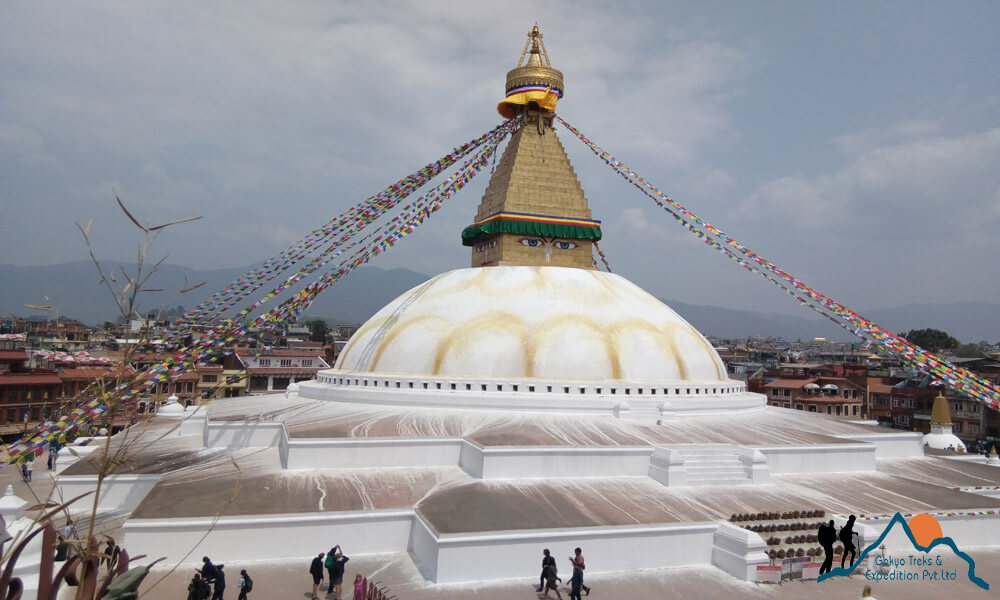 Boudhanath stupa sightseeing