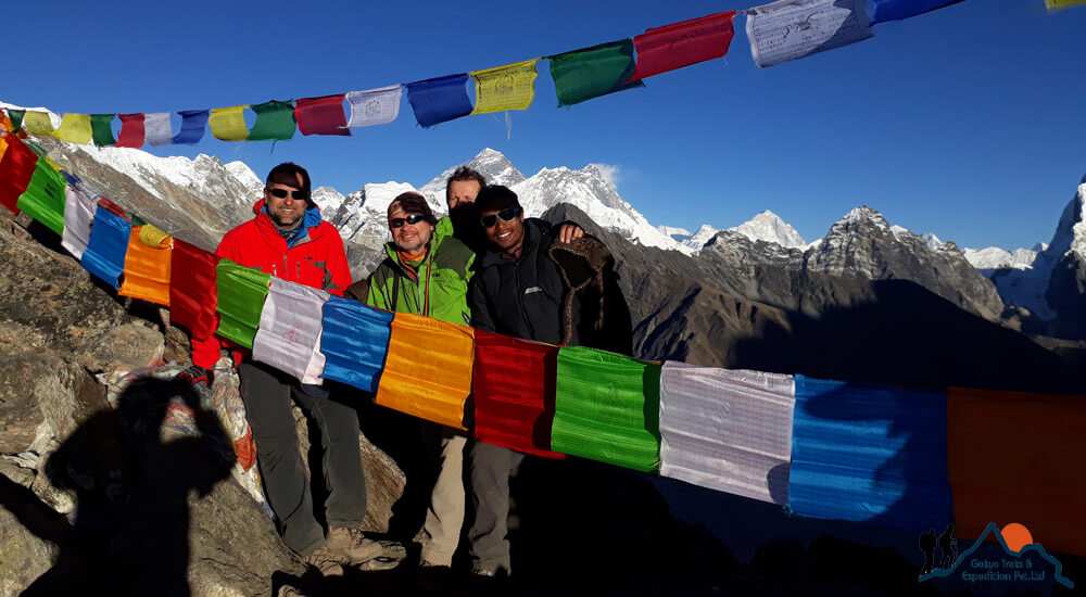 Gokyo ridge panorama