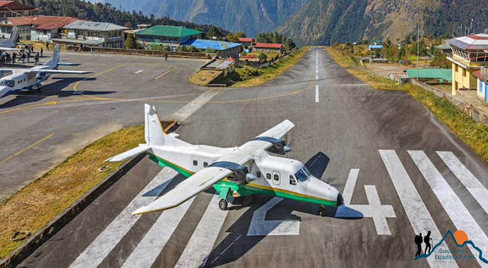 Lukla to Kathmandu flight