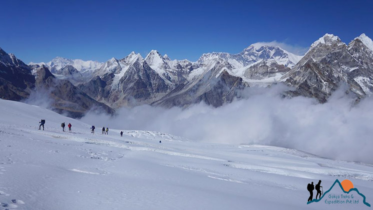 Sherpani col pass trekking Serpani col pass trek