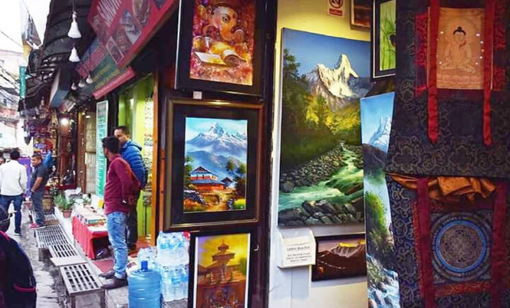thamel shopping markets