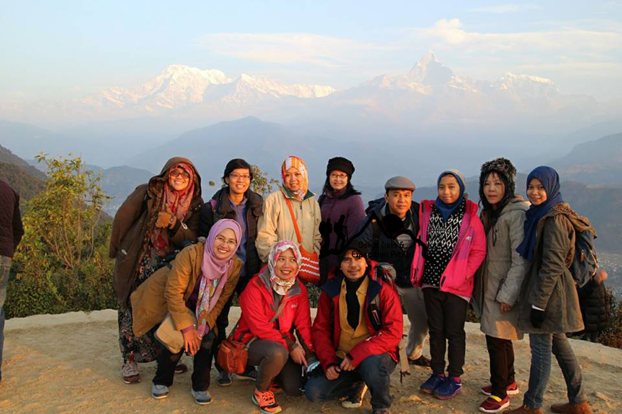 Sarangkot and Dhampus Trekking group