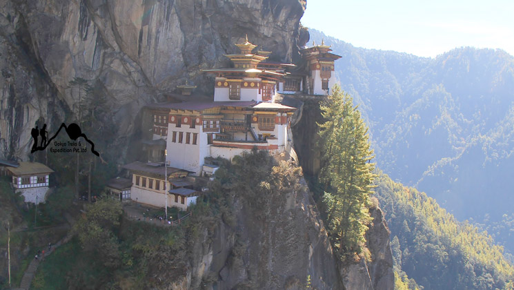 Tiget nest hike in Bhutan