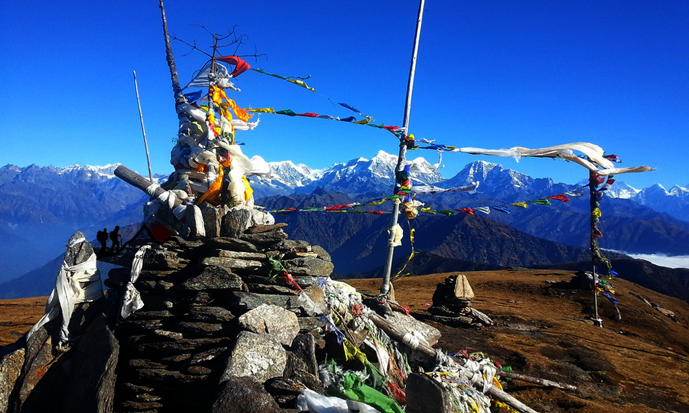 Everest view from pikey peak