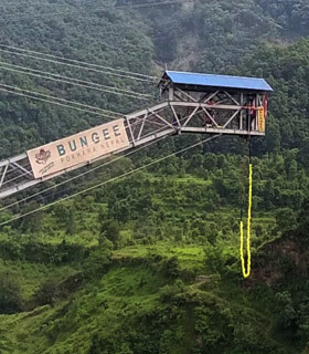 Bungee jump tour package