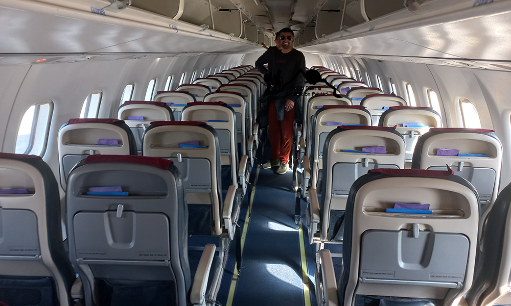 Buddha Air Pokhara flight