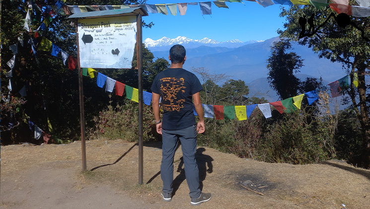 View from Shivapuri peak