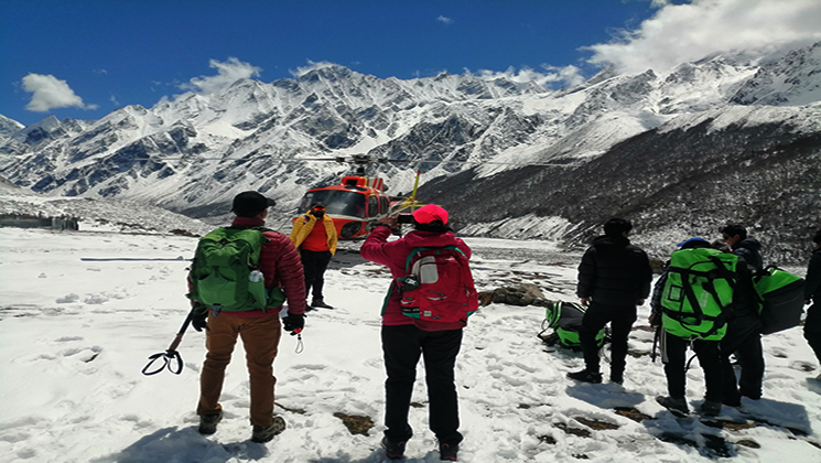 Langtang Valley Trek with Helicopter Return package