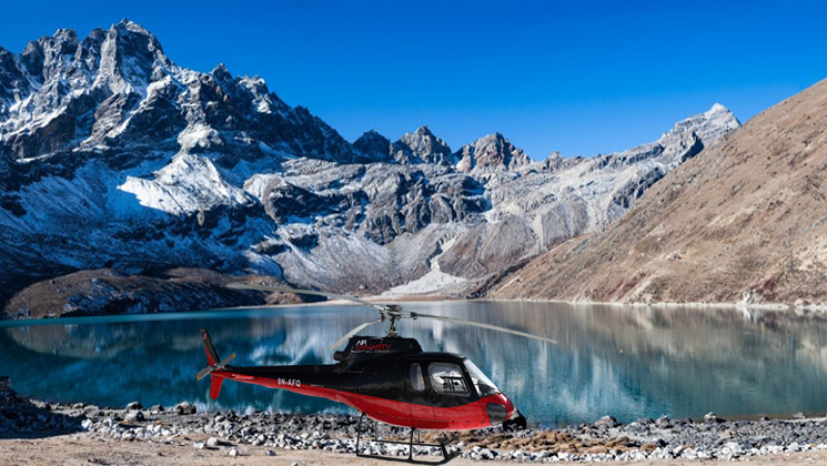 Gokyo Lakes Helicopter Return to Lukla cost