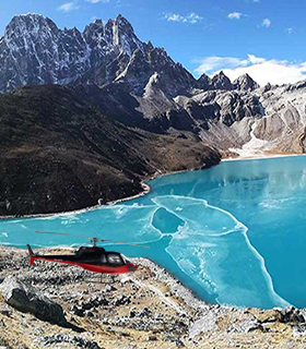 Gokyo Lakes Helicopter sightseeing