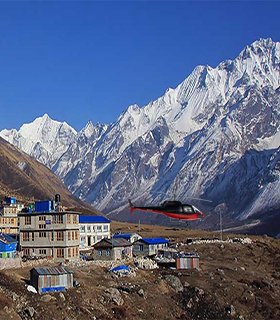 Langtang Valley Helicopter tour
