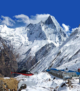 Annapurna Base Camp Helicopter sightseeing