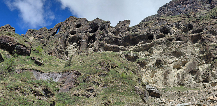 sky cave in the Annapurna